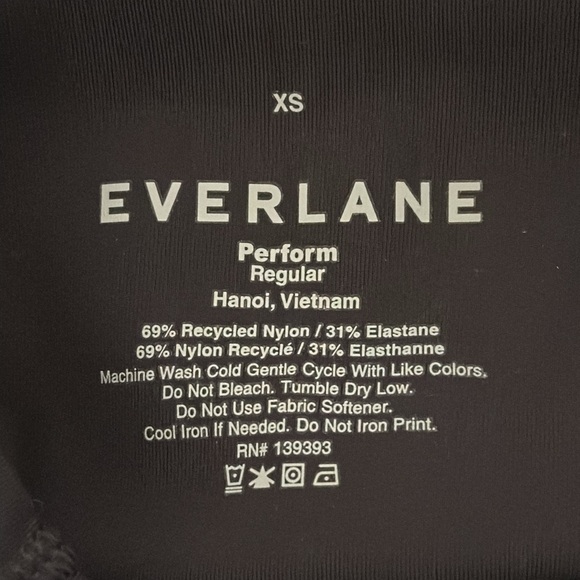 NEW EVERLANE The Perform 24/7 Legging in Black Size XS Regular - Picture 8 of 9